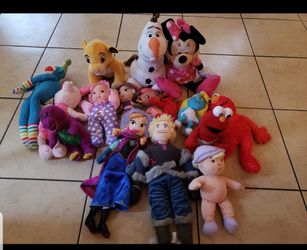 Disney Plush Lot