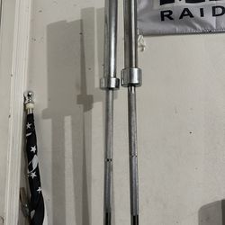Two 7’ Olympic Barbells