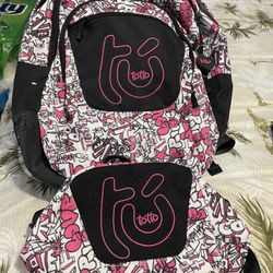 Girl’s Book-bag And Lunch Bag Set