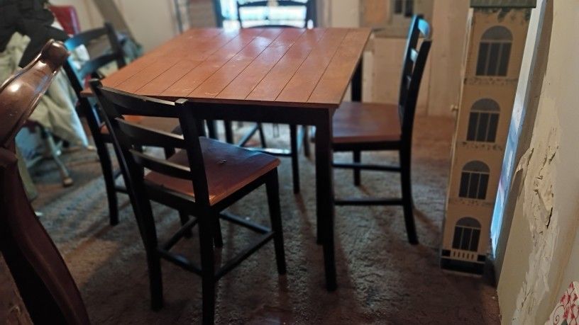 Dining Room Table And Clock