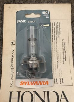 Honda headlight