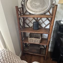 Antique bamboo Shelf