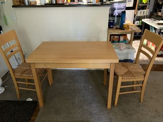 Convertible Table w/Storage Compartment Sits 2-6