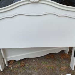 Full Bed Frame And Night Stand