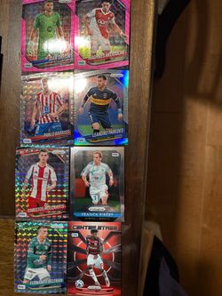 Panini Prizm - FIFA 8 Soccer Card Lot of 8
