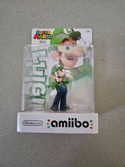 Nintendo Super Mario Luigi Amiibo Brand New