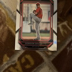 Prizm Gordon Graceffo Baseball Card