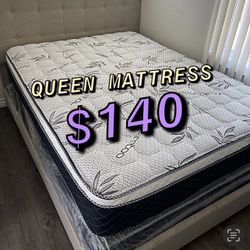 New Queen Mattress Only $140
