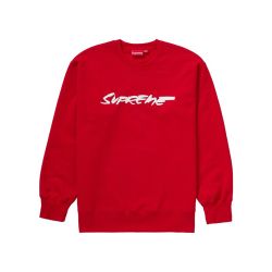 Supreme Futura Logo Crewneck (Red)