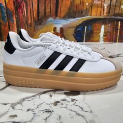Adidas VL Court Bold White Black Size 7.5 US Women's 
