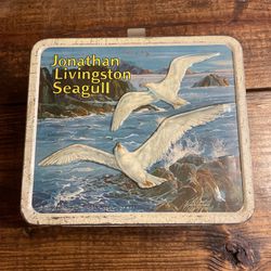 Vintage Jonathan Livingston Seagull Metal Lunchbox