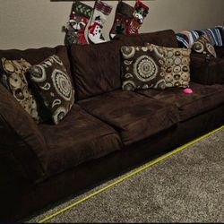 brown sofa couch NEED GONE ASAP
