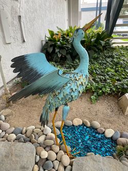 Cute little bird for your garden.