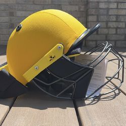 Mids Z-12 Cricket Batting Helmet - Yellow