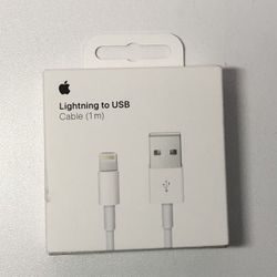Apple Lightening to USB Cable 1m