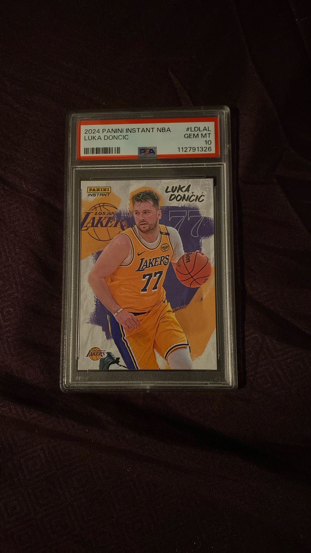 PSA 10 LUKA Doncic Panini Instant NBA 