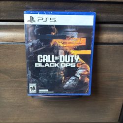 New/Sealed PS5 - Call Of Duty Black Ops 6 