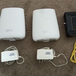 Orbi Router Set & Cable modem