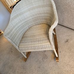 Woven Rocking Chair 