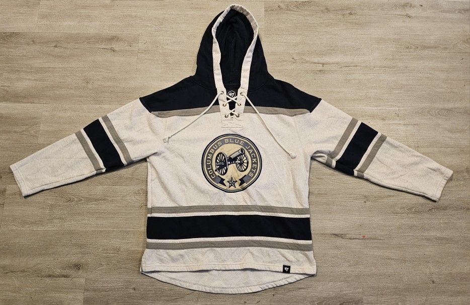 Columbus Blue Jackets Official NHL Men's Lrg Stitched Jersey 