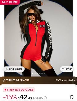 Racer car driver costume
