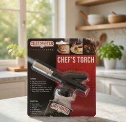 Chef Master Chef’s Torch - Professional Butane Torch