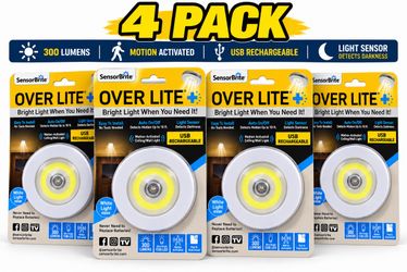 SensorBrite Over Lite+ Motion Light 4-Pack