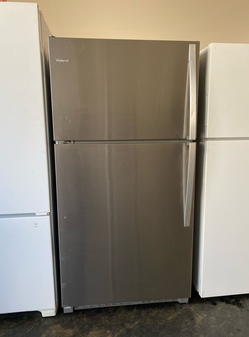 Whirlpool Top Mount Fridge Stainless Steel Energy Efficient
