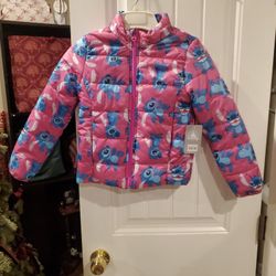 Disney Stitch Puffer Jacket 