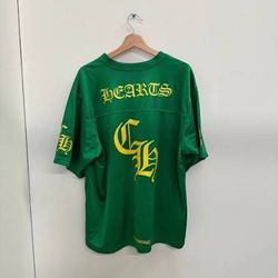 Chrome Hearts -Green/Yellow Football Jersey Size -S
