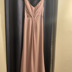 David’s Bridal Pink Dress