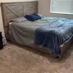 Bed Frame And Bed 