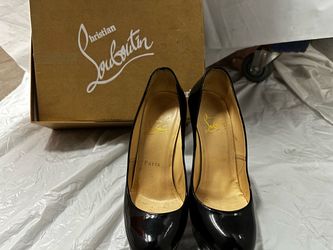 Black Patent Leather Louboutin 35.5