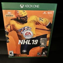 Xbox One NHL 19 Hockey Video Game Xbox Series X 