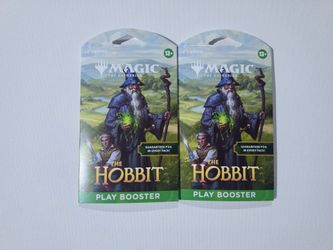 Magic The Gathering The Hobbit Play Booster Pack x2