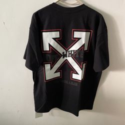 Off-white BLACK BARBER ARROW T-SHIRT in black
