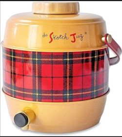 Skotch Kooler Jug Drink Dispenser, 2 Gallon Cold or Hot Beverage Dispenser with Insulation & Wide-Mouth Opening, Ideal for Parties, Tailgating, Beach