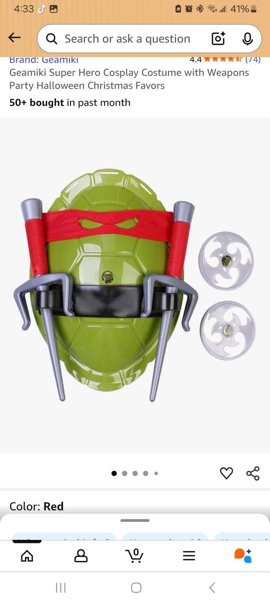 Tuttle Costume For Kids 