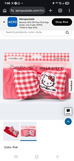 Headband hello kitty red
