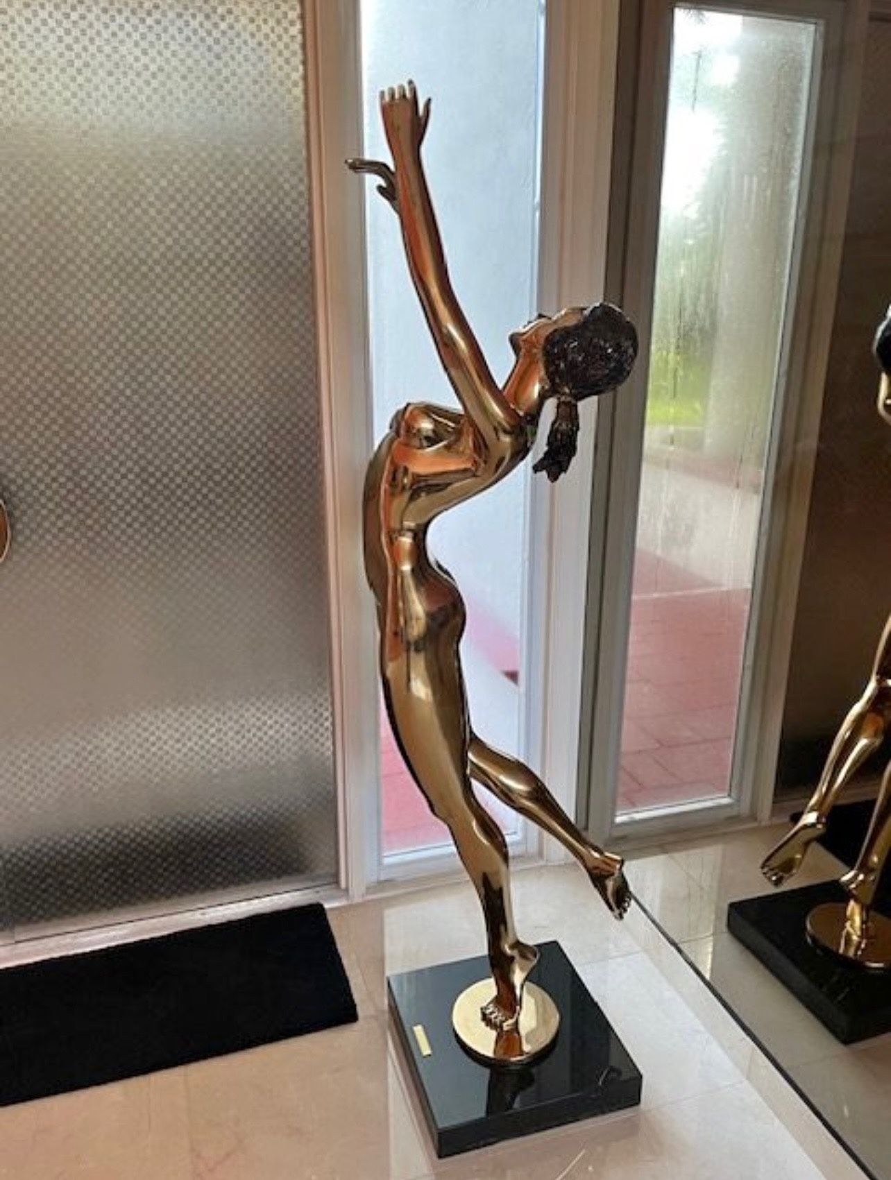 Gorgeous Prince Monyo Signed Bronze Statue - Over 6.5 Feet Tall And 120 Pounds - Originally $10,000
