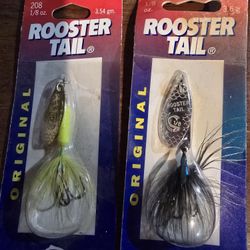 2 packs Rooster Tail Lures