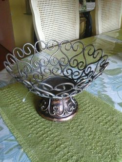 All metal Fruit basket