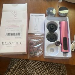 Electric Foot Callus Remover, 2in1 Rechargeable Foot File Callus Remover for Feet, 9 Speeds Foot Scrubber Dead Skin Pedicure Tools for Feet Heel Scrap