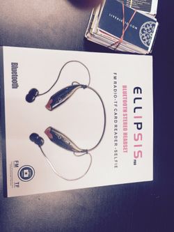Ellipsis Bluetooth Headset FM+TF+SELFIE