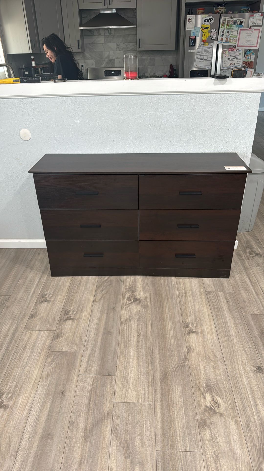 Solid wood dresser
