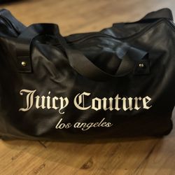 JUICY COUTURE~Los Angeles Paradise Palm Duffel WEEKENDER BAG