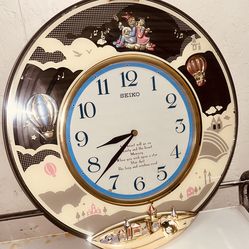 Walt Disney seiko wall Clock