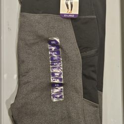 Active Life Fleece Legging Size XXL New With Tags