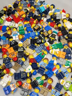 $2 Lego City Minifigures Firefighters Police Construction Workers