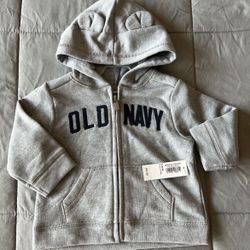 Baby Old Navy Hoodie Jacket (3-6m)